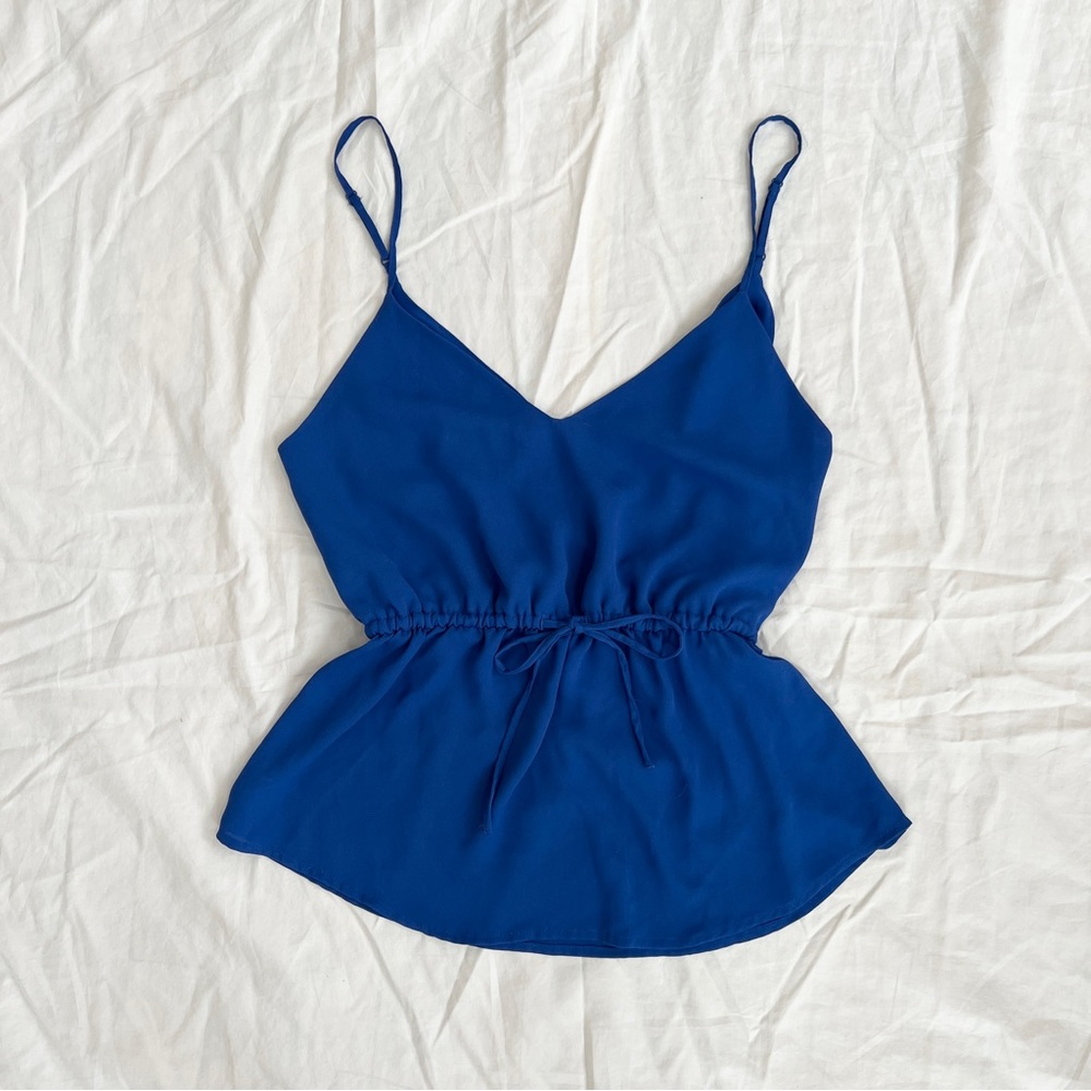Aritzia Babaton blue tank top cami
